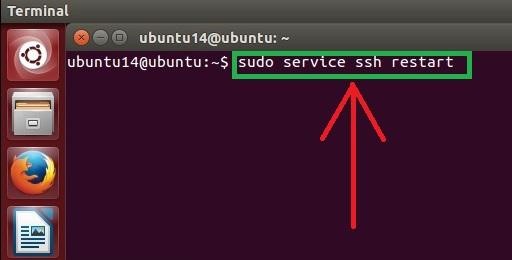 перезапустить службу sudo по SSH