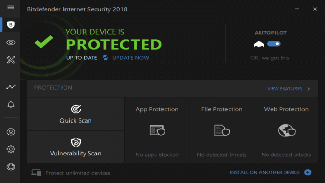 Bitdefender Интернет-безопасность 2019