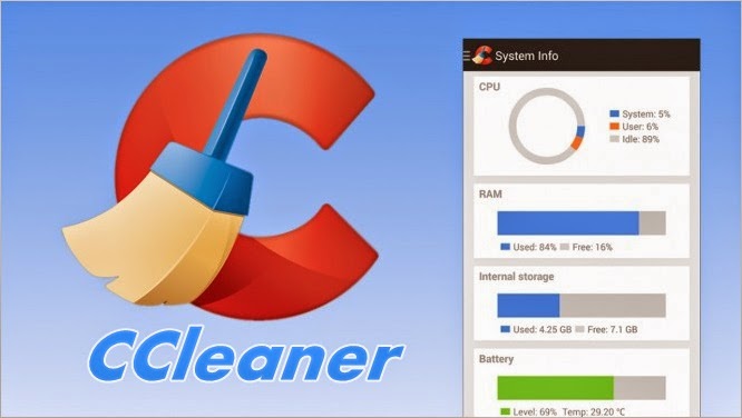 Очистите ненужные файлы кэша приложений с помощью CCleaner