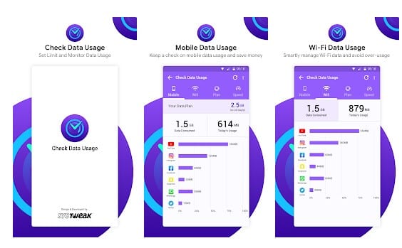 Проверьте использование данных