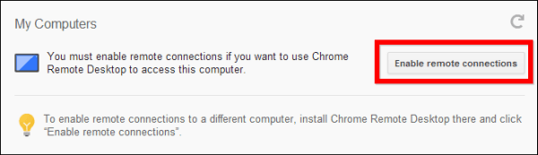 Удаленный рабочий стол Chrome