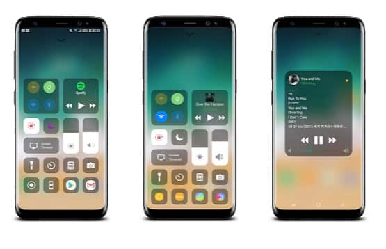 Центр управления iOS 12