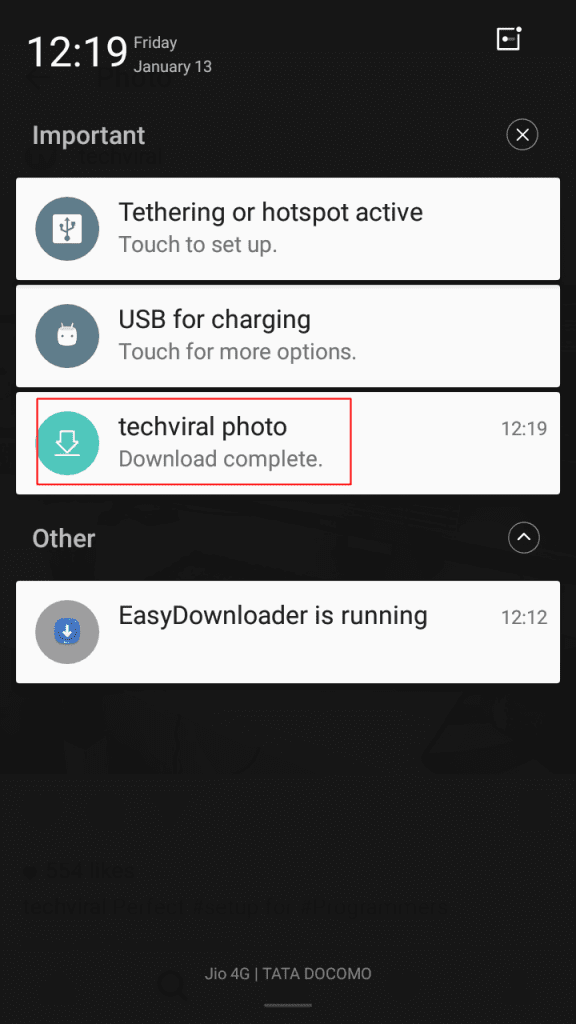 Использование Easy Downloader