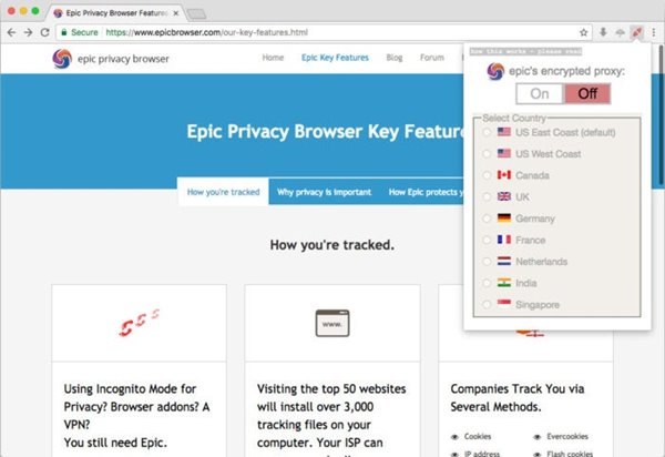 Установите Epic Browser на ПК