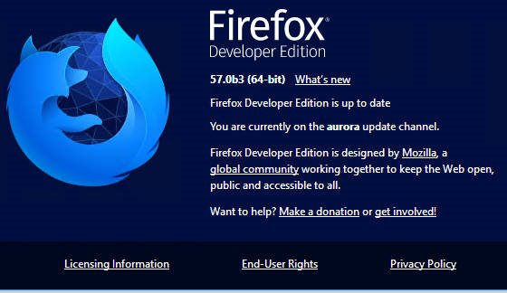 Что такое Firefox Developer Edition?