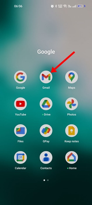 приложение Gmail