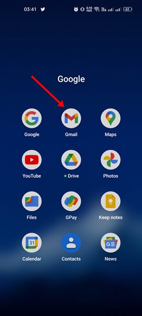 приложение Gmail