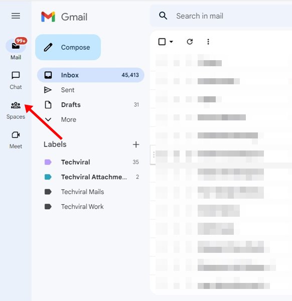 Боковая панель Gmail