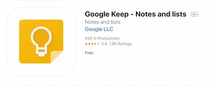 Google Keep