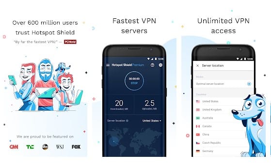 Hotspot Shield VPN и прокси