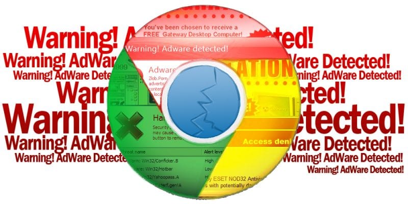 Удалить рекламное ПО из Google Chrome