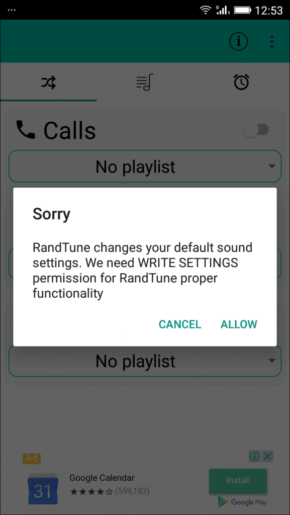 RandTune