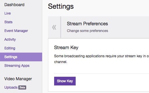 Трансляция на Twitch с помощью OBS