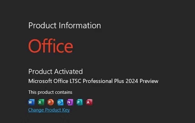 Как активировать предварительную версию MS Office LTSC 2024