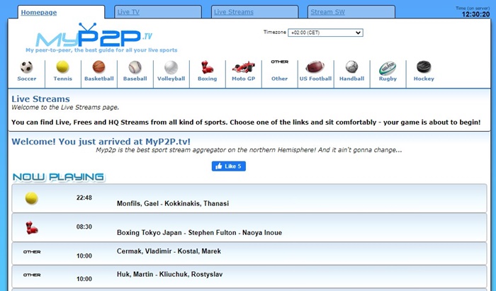 Myp2p.tv