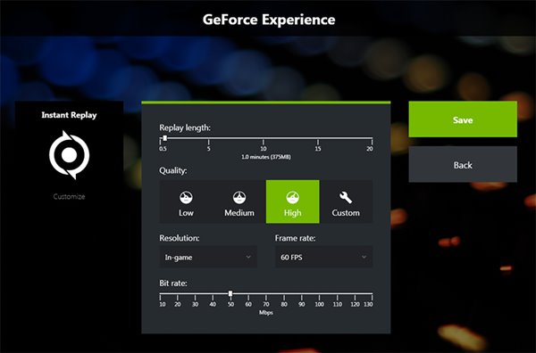 скачать Nvidia GeForce Experience на ПК