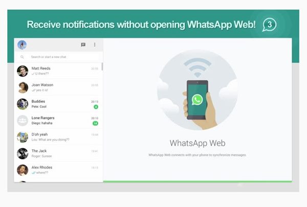 Уведомитель для WhatsApp Web