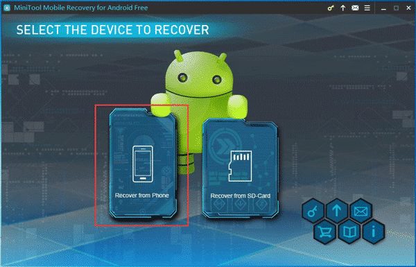 установить Minitool Android Data Recovery