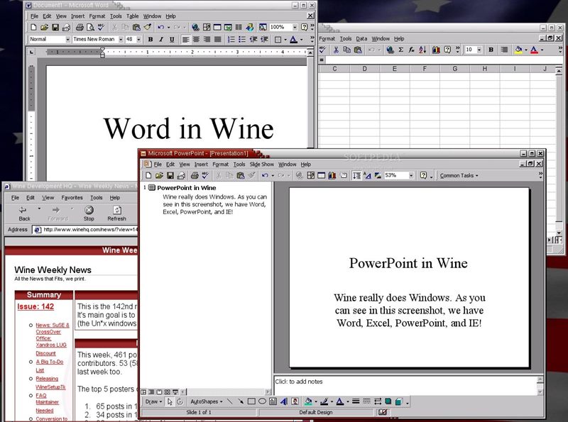 Запустите Microsoft Office в Linux с помощью Wine