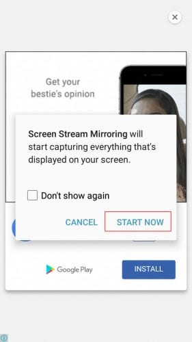 Использование Screen Stream Mirroring бесплатно