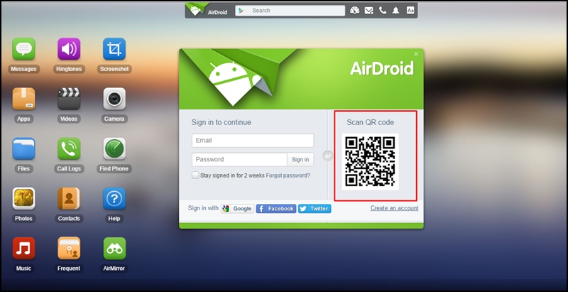 web.airdroid.com