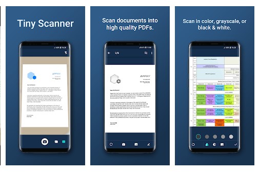 Tiny Scanner — приложение для сканирования PDF-файлов