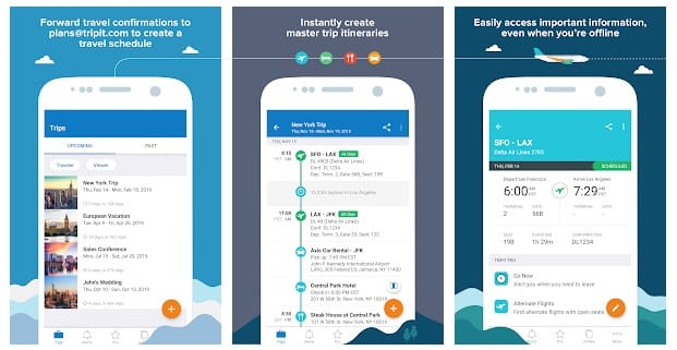 Tripit - Android-приложение для путешествий