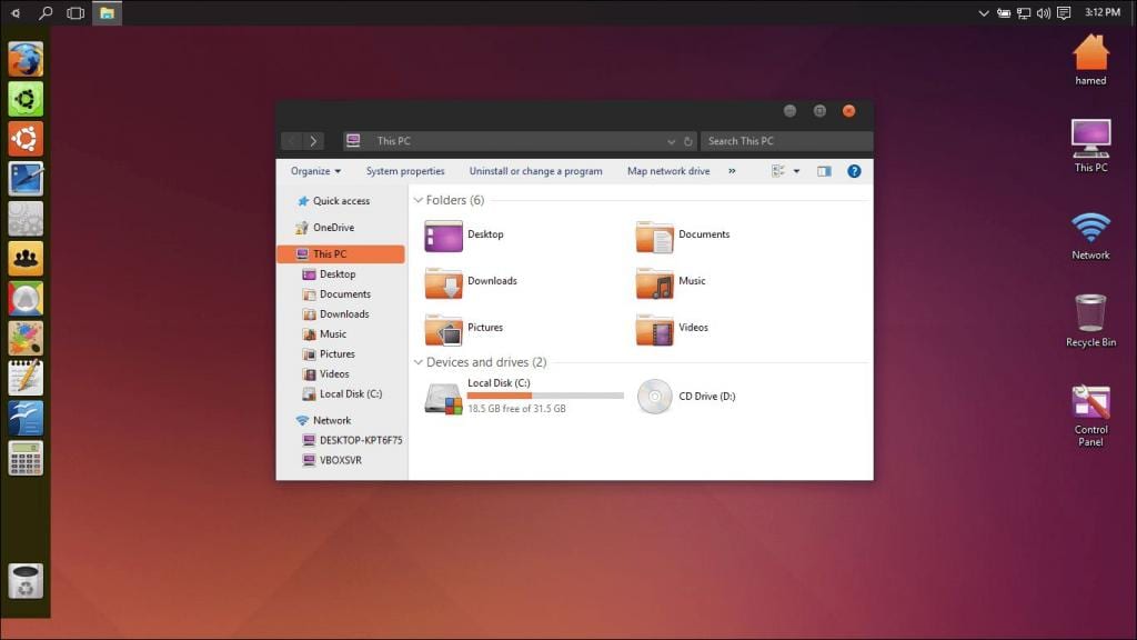 Скинпак Ubuntu