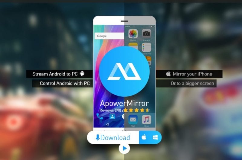 Использование ApowerMirror