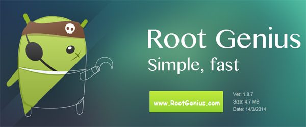 Использование Root Genius