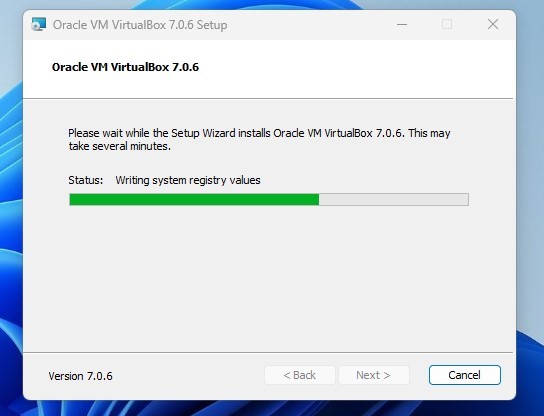 Установка VirtualBox