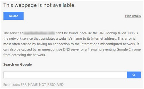 Используйте другой DNS