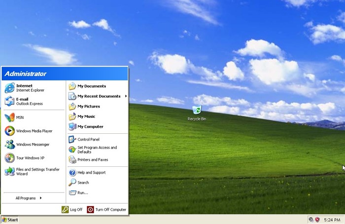 загрузиться с Windows XP