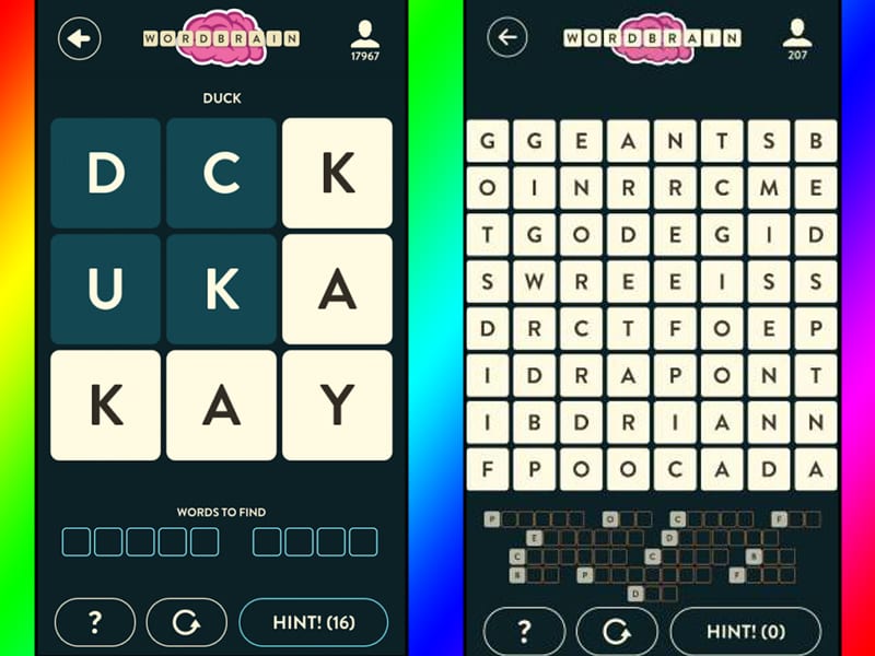 WordBrain — бесплатная игра в слова для Android