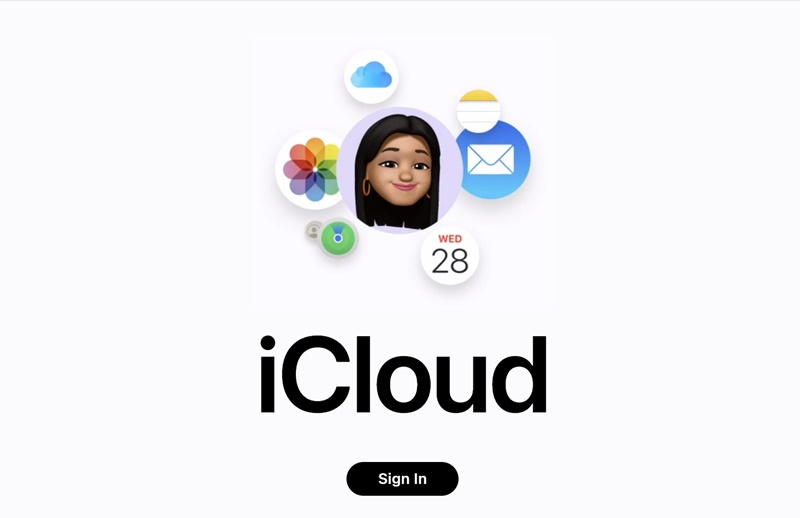 войдите в систему, используя свой Apple ID