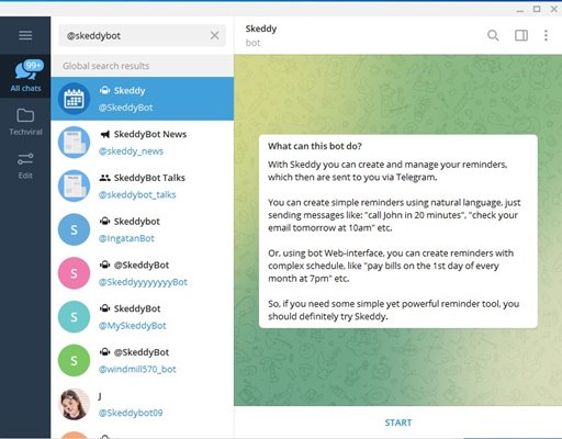 Telegram-бот Скедди