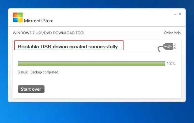 Загрузите последнюю версию Windows USB/DVD Tool