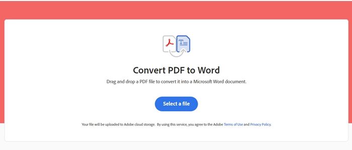 Конвертер Adobe PDF в Word