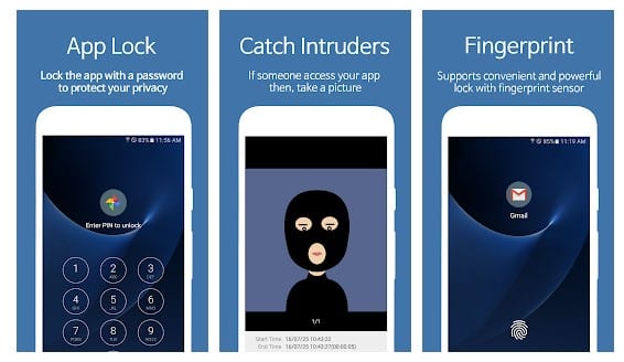 AppLock — отпечаток пальца