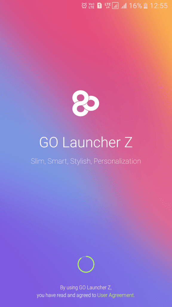 Использование Go Launcher