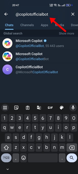 CopilotOfficialBot